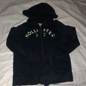 Hollister zip up sweatshirt